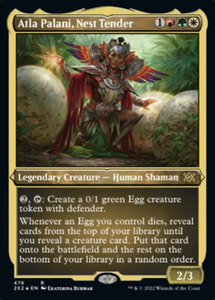 Atla Palani Nest Tender (Foil Etched) [Double Masters 2022] - MTG Single