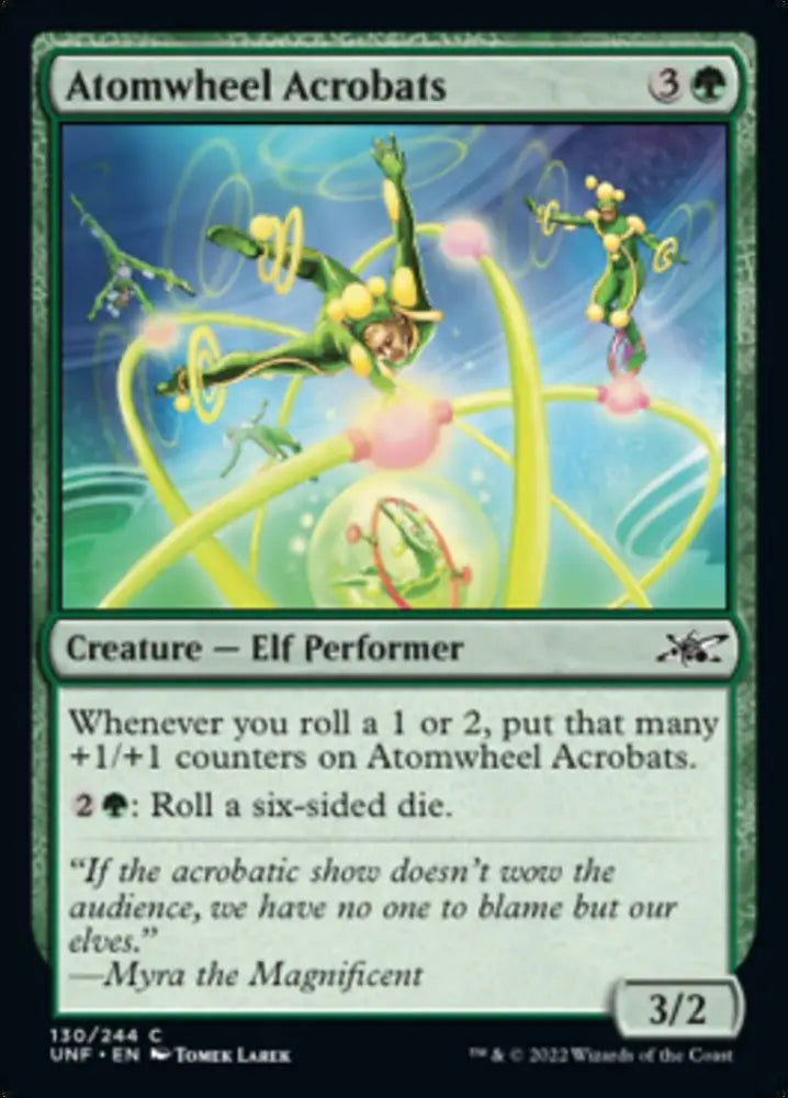 Atomwheel Acrobats [Unfinity] - MTG Single