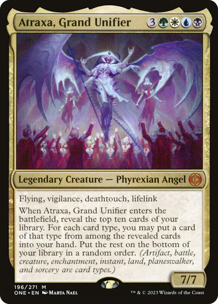Atraxa Grand Unifier [Phyrexia: All Will Be One] - MTG Single