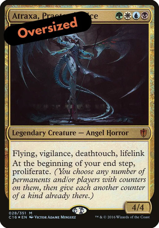 Atraxa Praetors’ Voice (Oversized) [Commander 2016 Oversized] - MTG Single