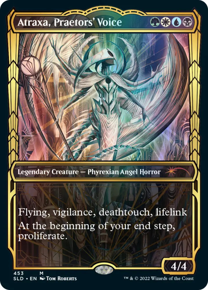 Atraxa Praetors’ Voice (Showcase Gilded Foil) [Secret Lair Drop Series] - MTG Single