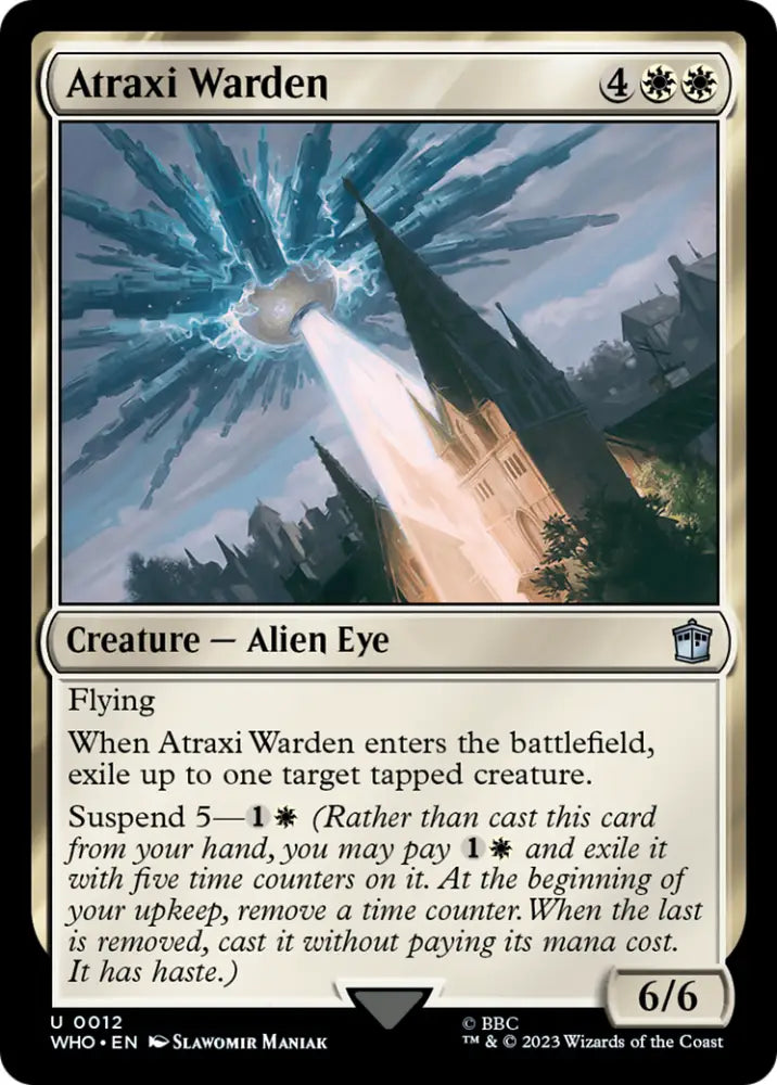 Atraxi Warden [Doctor Who] - MTG Single