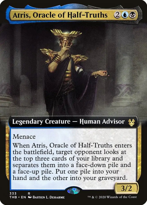 Atris Oracle of Half-Truths (Extended Art) [Theros Beyond Death] - MTG Single