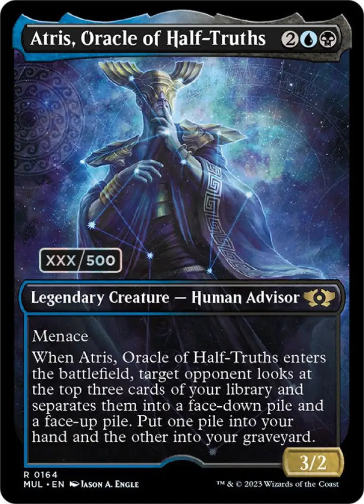 Atris Oracle of Half-Truths (Serialized) [Multiverse Legends] - MTG Single