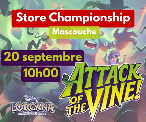 Attack of the Vine! store Championship 10hAM 20 Septembre (Mascouche) - Billet