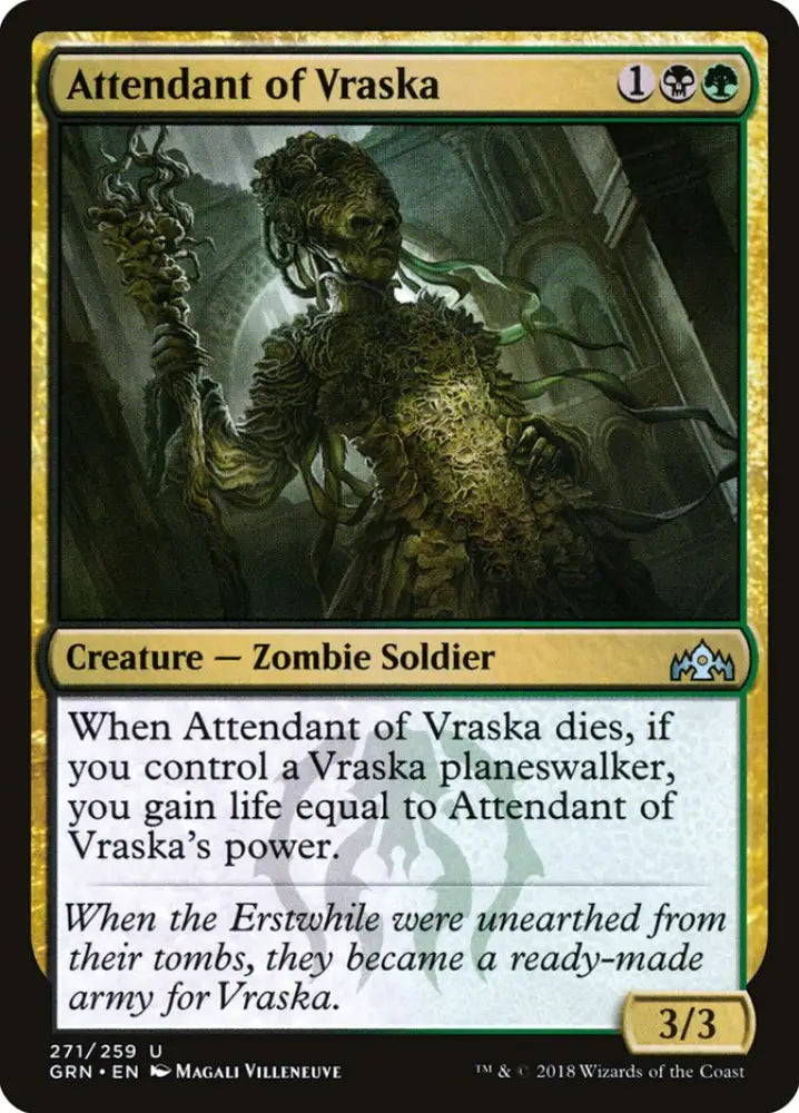 Attendant of Vraska [Guilds of Ravnica] - MTG Single