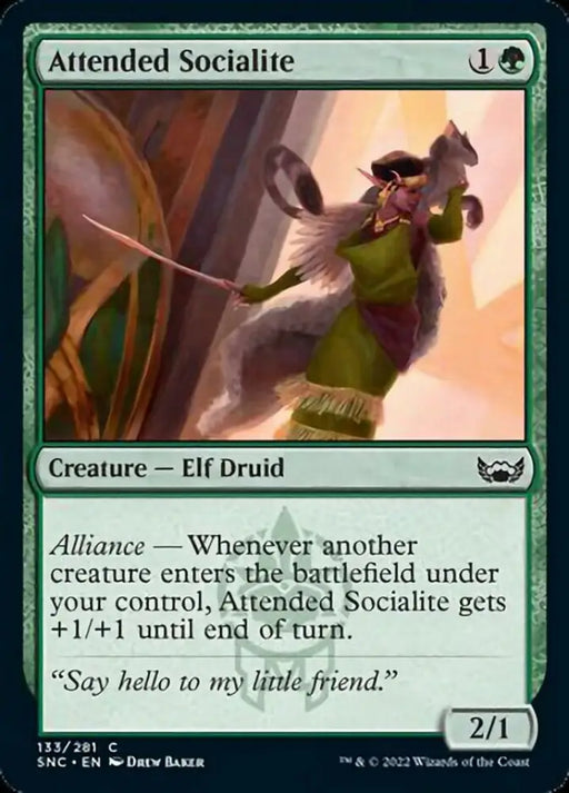 Attended Socialite [Streets of New Capenna] - MTG Single