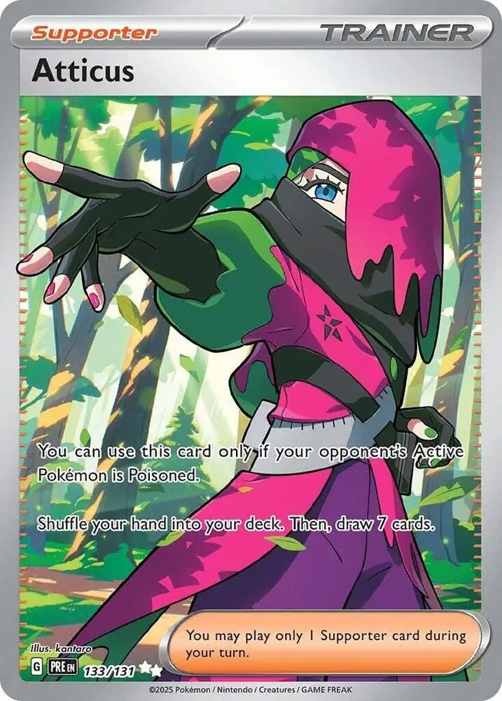 Atticus (133/131) [Scarlet & Violet: Prismatic Evolutions] - Pokemon Single