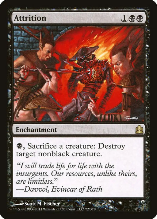 Attrition [Commander 2011] - MTG Single