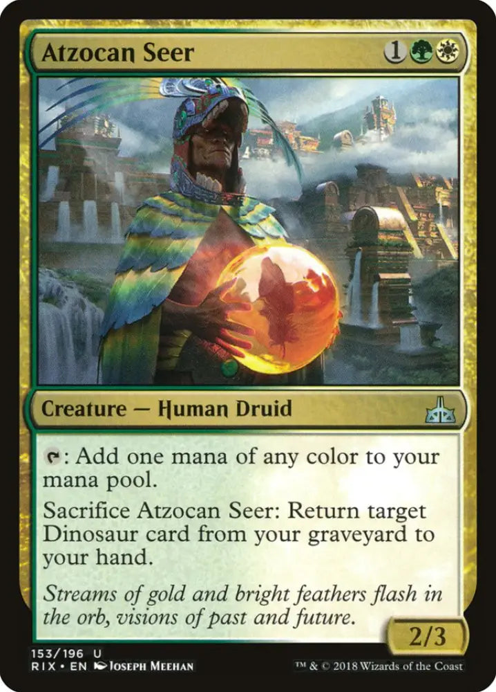 Atzocan Seer [Rivals of Ixalan] - MTG Single