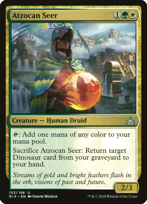 Atzocan Seer [Rivals of Ixalan] - MTG Single