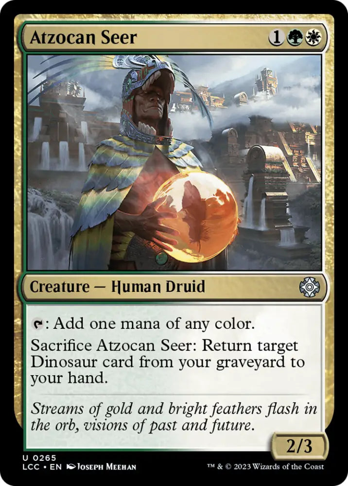 Atzocan Seer [The Lost Caverns of Ixalan Commander] - MTG Single