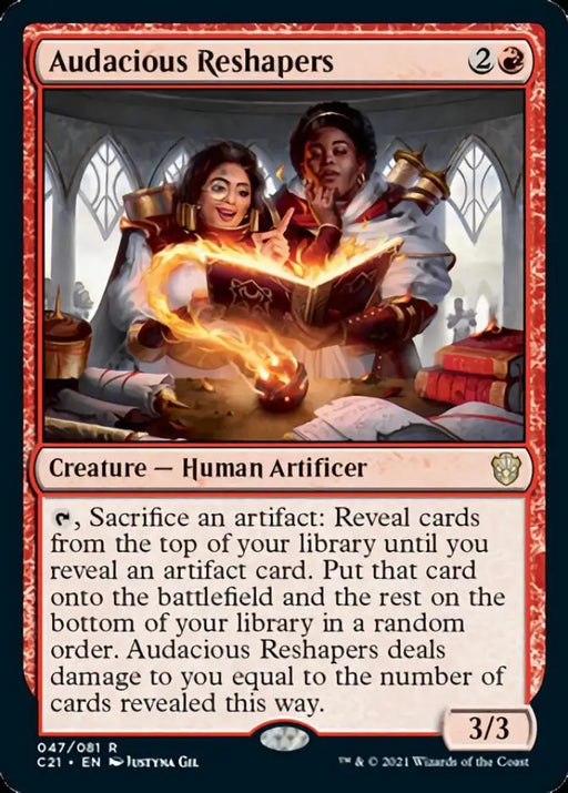 Audacious Reshapers [Commander 2021] - MTG Single