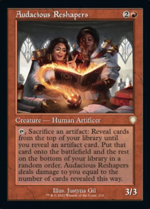 Audacious Reshapers (Retro) [The Brothers’ War Commander] - MTG Single