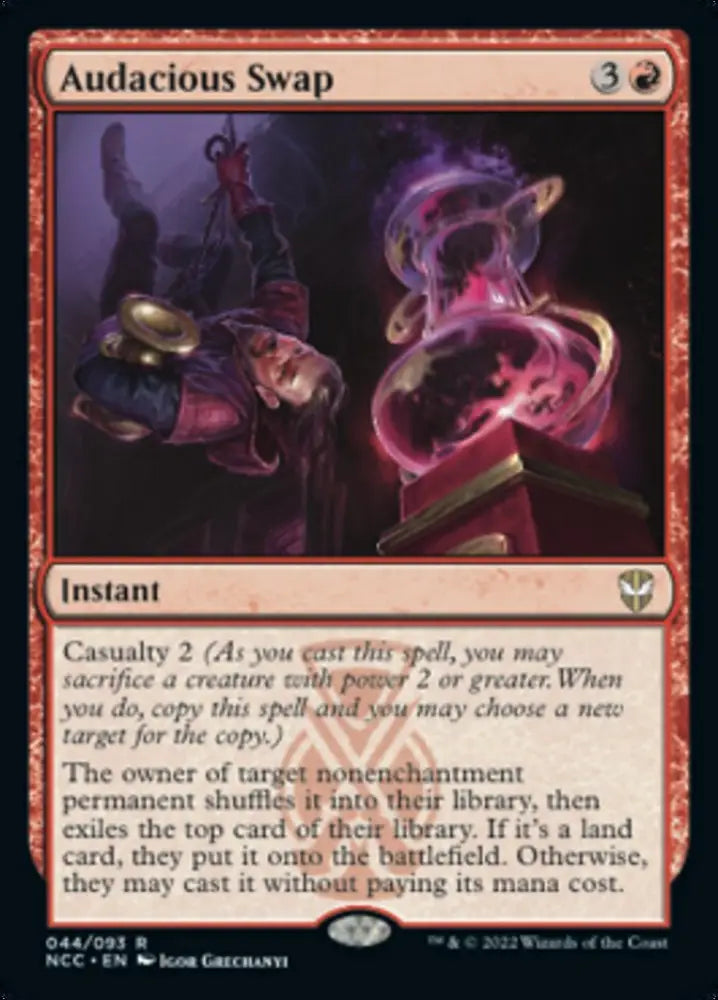 Audacious Swap [Streets of New Capenna Commander] - MTG Single