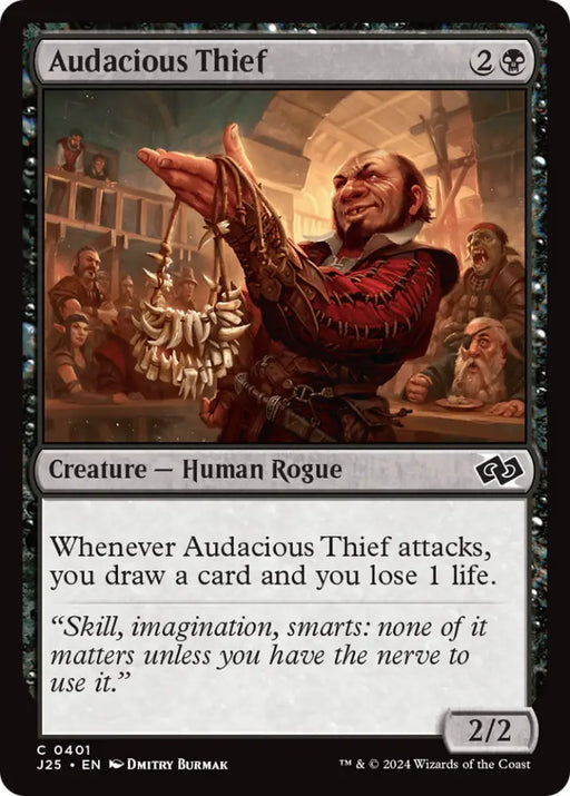 Audacious Thief [Foundations Jumpstart] - MTG Single