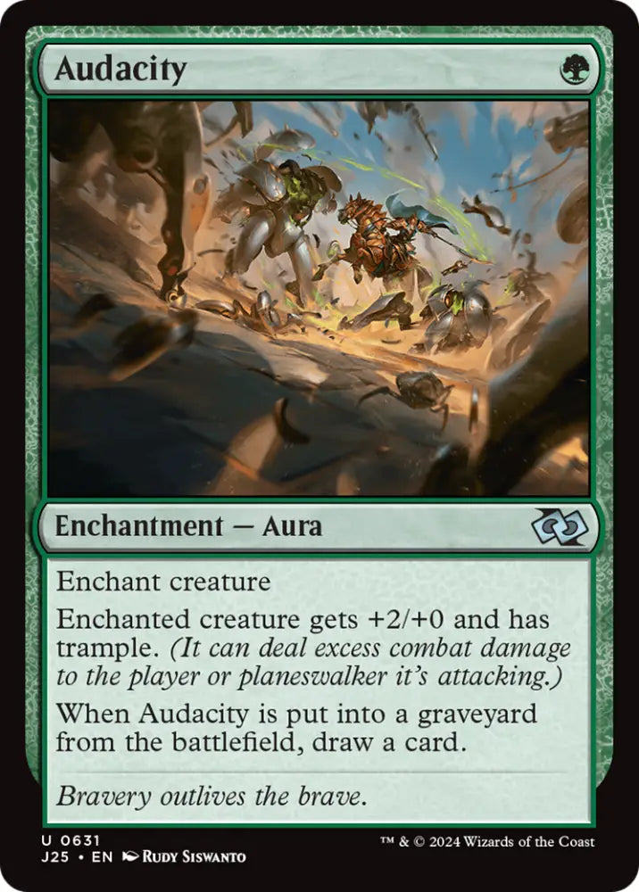 Audacity [Foundations Jumpstart] - MTG Single