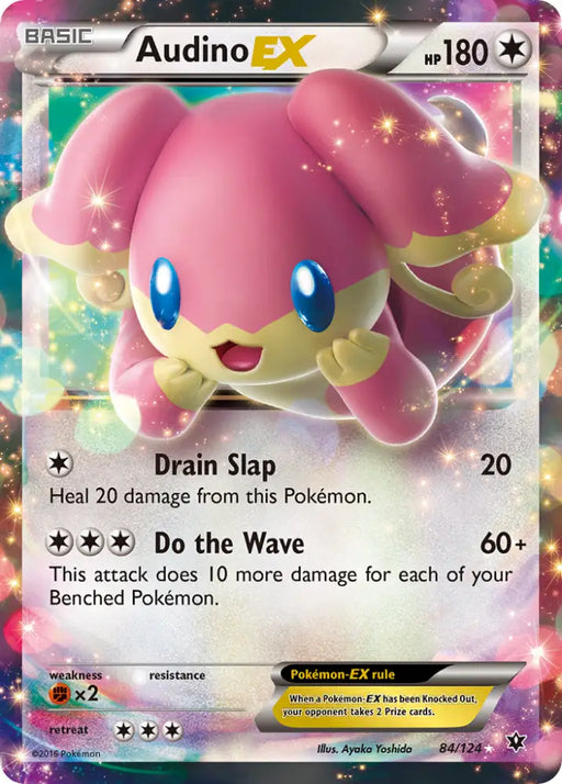 Audino EX (84/124) [XY: Fates Collide] - Pokemon Single