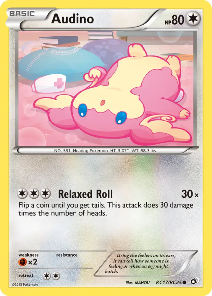 Audino (RC17/RC25) [Black & White: Legendary Treasures] - Pokemon Single