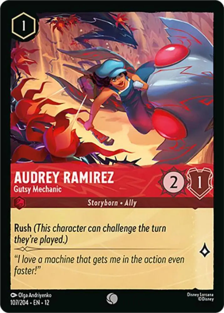 Audrey Ramirez - Gutsy Mechanic (107/204) [Wilds Unknown]