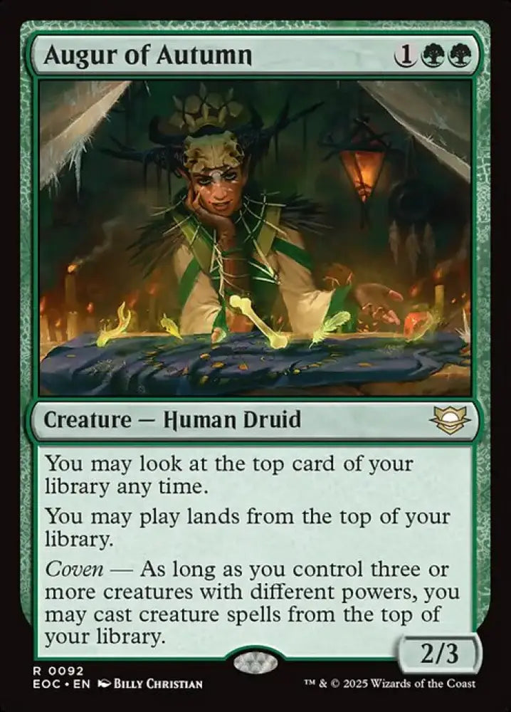Augur of Autumn (92) [Edge of Eternities Commander]