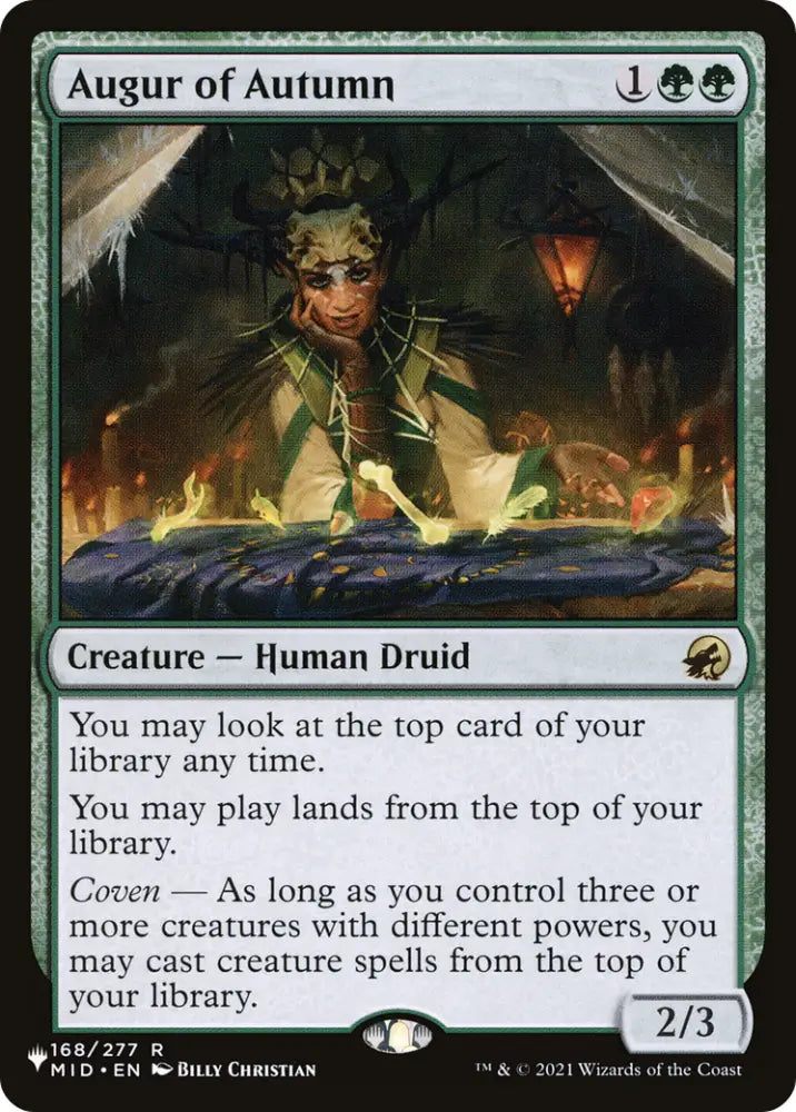 Augur of Autumn [The List] - MTG Single