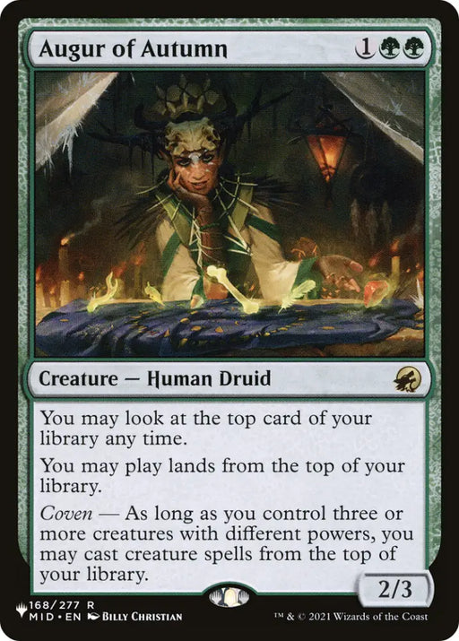 Augur of Autumn [The List] - MTG Single