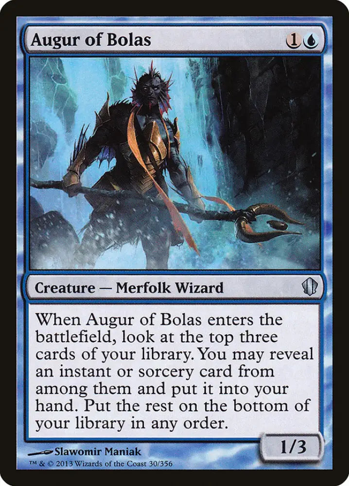 Augur of Bolas [Commander 2013] - MTG Single