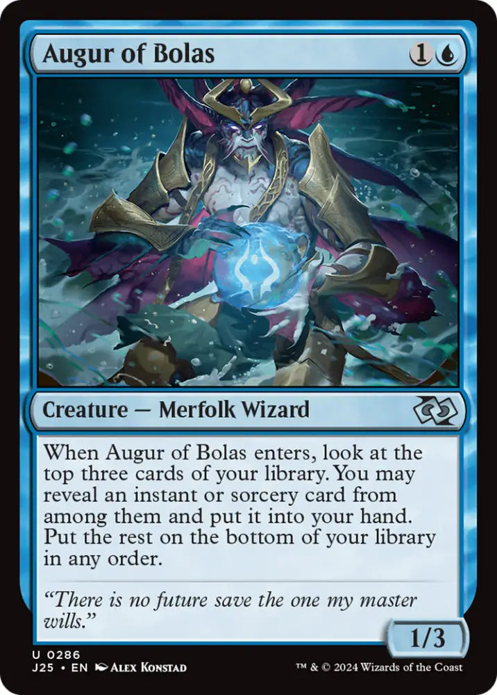 Augur of Bolas [Foundations Jumpstart] - MTG Single