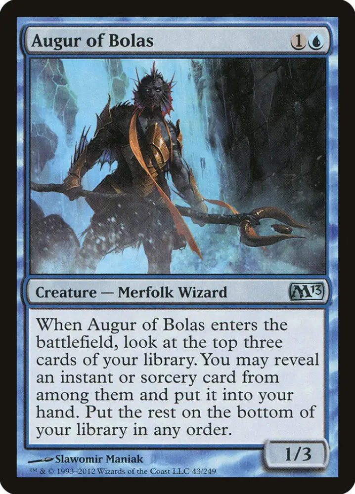 Augur of Bolas [Magic 2013] - MTG Single