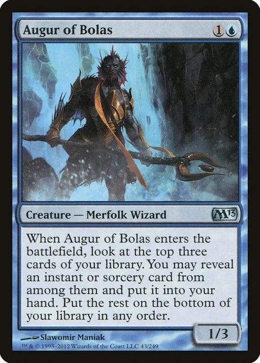 Augur of Bolas [Magic 2013] - MTG Single
