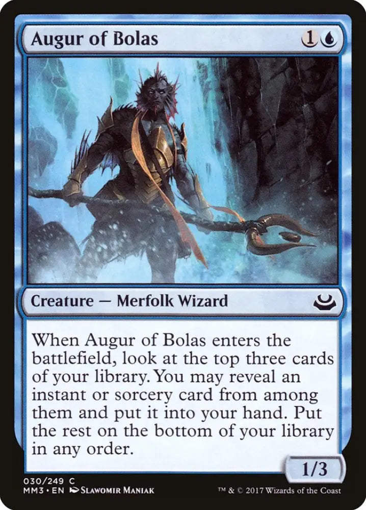 Augur of Bolas [Modern Masters 2017] - MTG Single