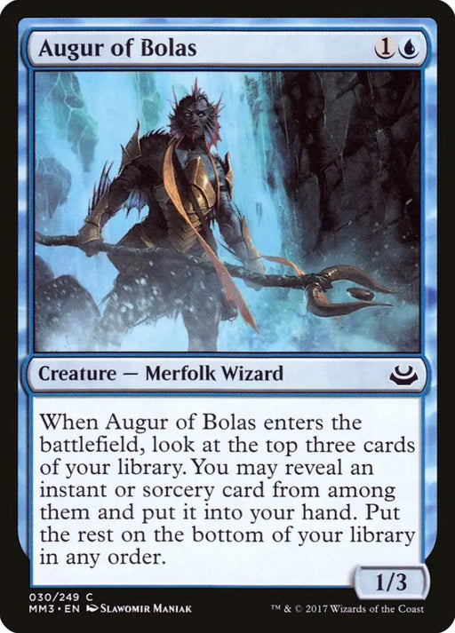 Augur of Bolas [Modern Masters 2017] - MTG Single