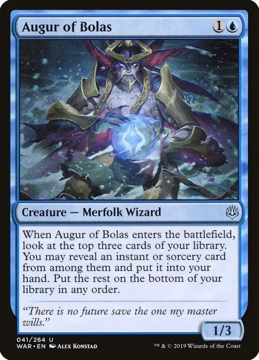 Augur of Bolas [War of the Spark] - MTG Single