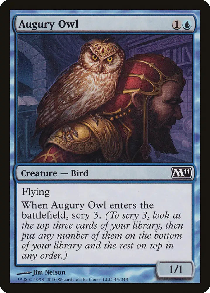 Augury Owl [Magic 2011] - MTG Single