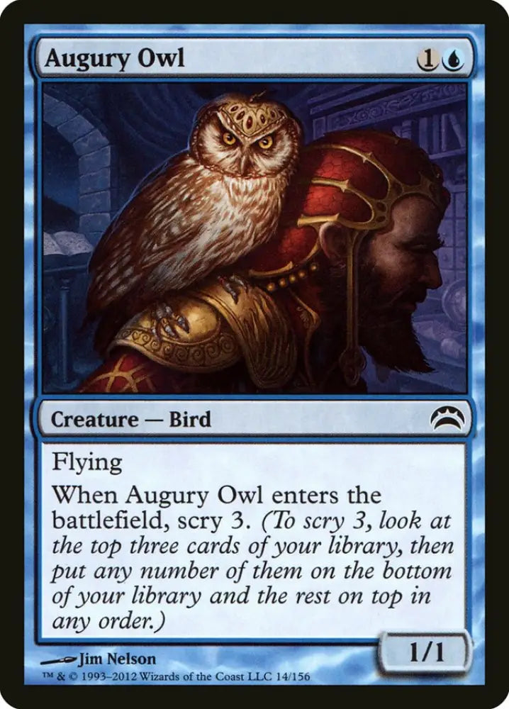 Augury Owl [Planechase 2012] - MTG Single