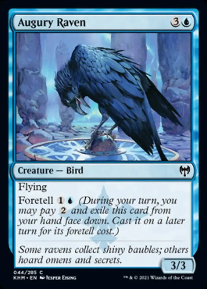 Augury Raven [Kaldheim] - MTG Single