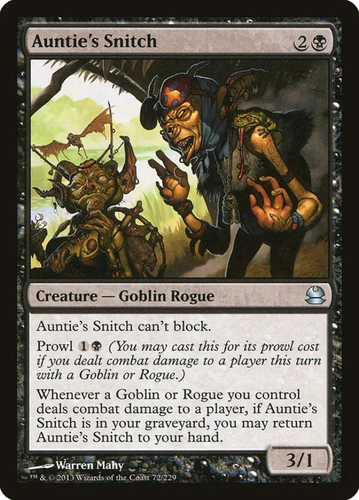 Auntie’s Snitch [Modern Masters] - MTG Single