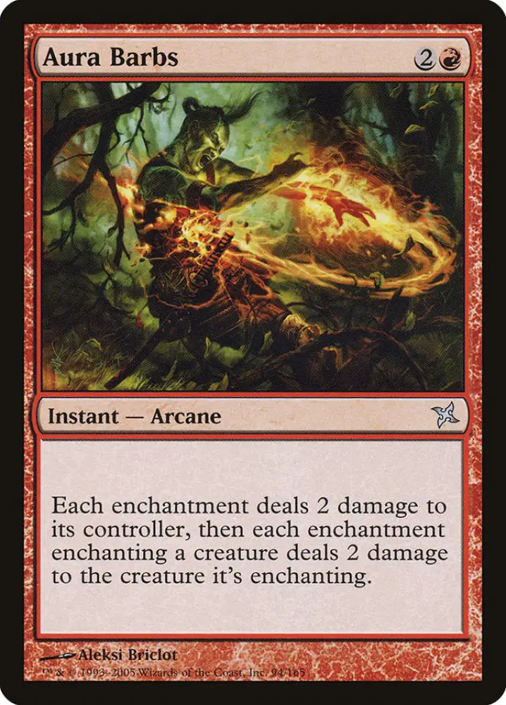 Aura Barbs [Betrayers of Kamigawa] - MTG Single