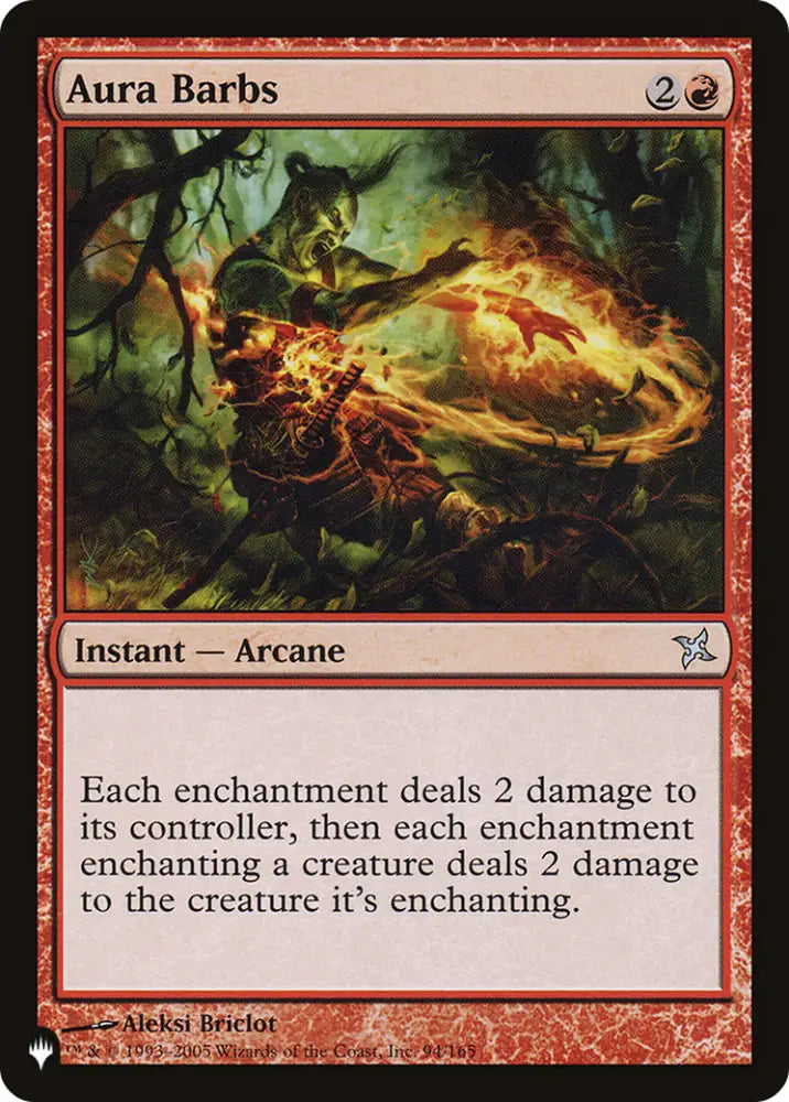 Aura Barbs [The List] - MTG Single