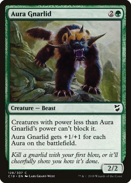 Aura Gnarlid [Commander 2018] - MTG Single