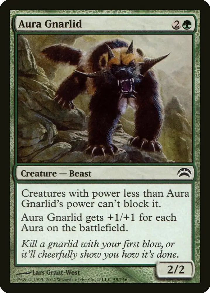 Aura Gnarlid [Planechase 2012] - MTG Single