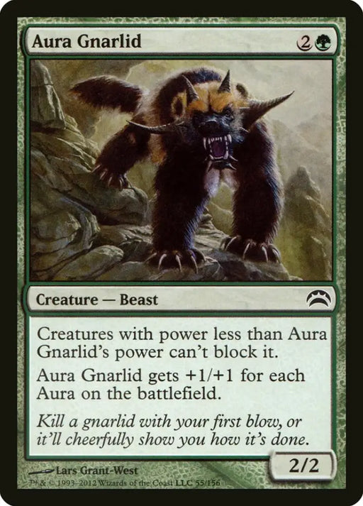 Aura Gnarlid [Planechase 2012] - MTG Single