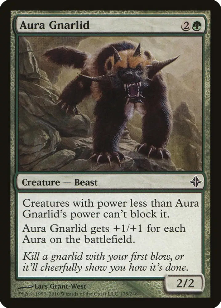 Aura Gnarlid [Rise of the Eldrazi] - MTG Single