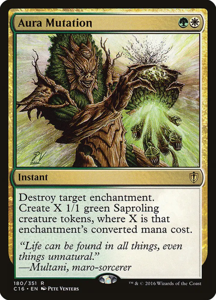 Aura Mutation [Commander 2016] - MTG Single