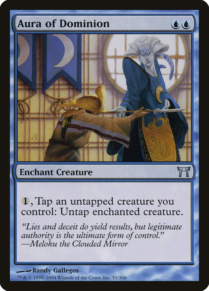 Aura of Dominion [Champions of Kamigawa] - MTG Single