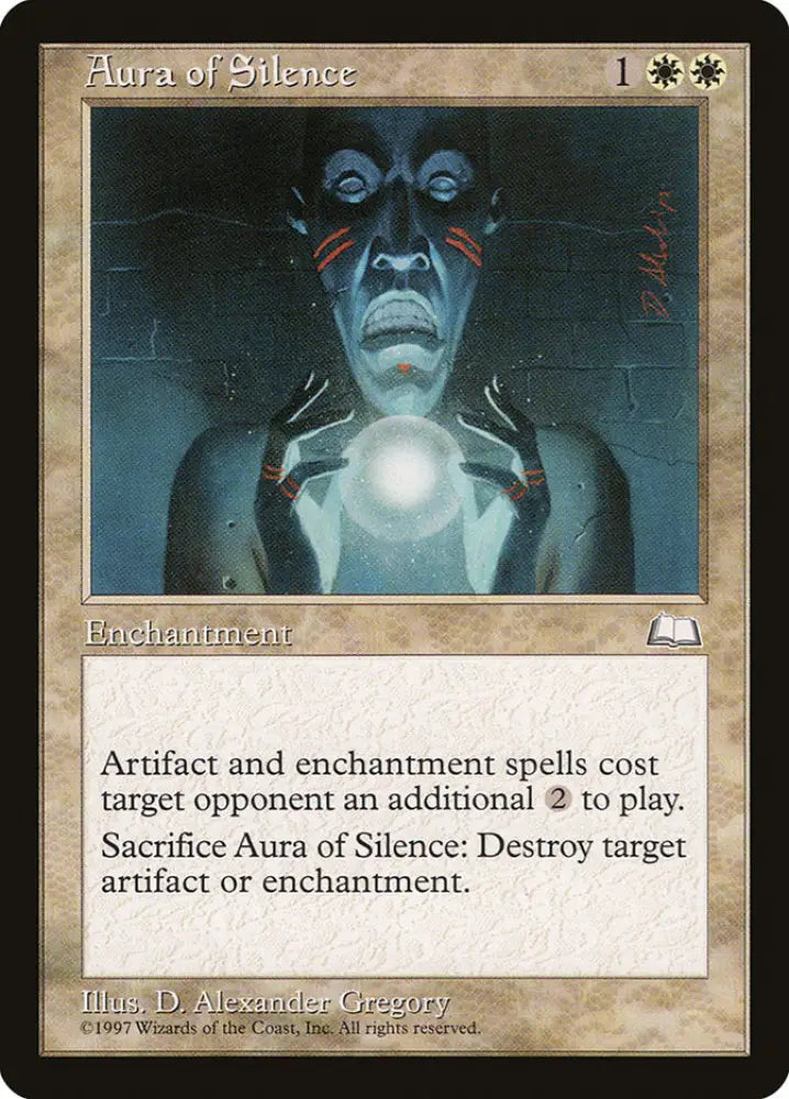 Aura of Silence [Weatherlight] - MTG Single