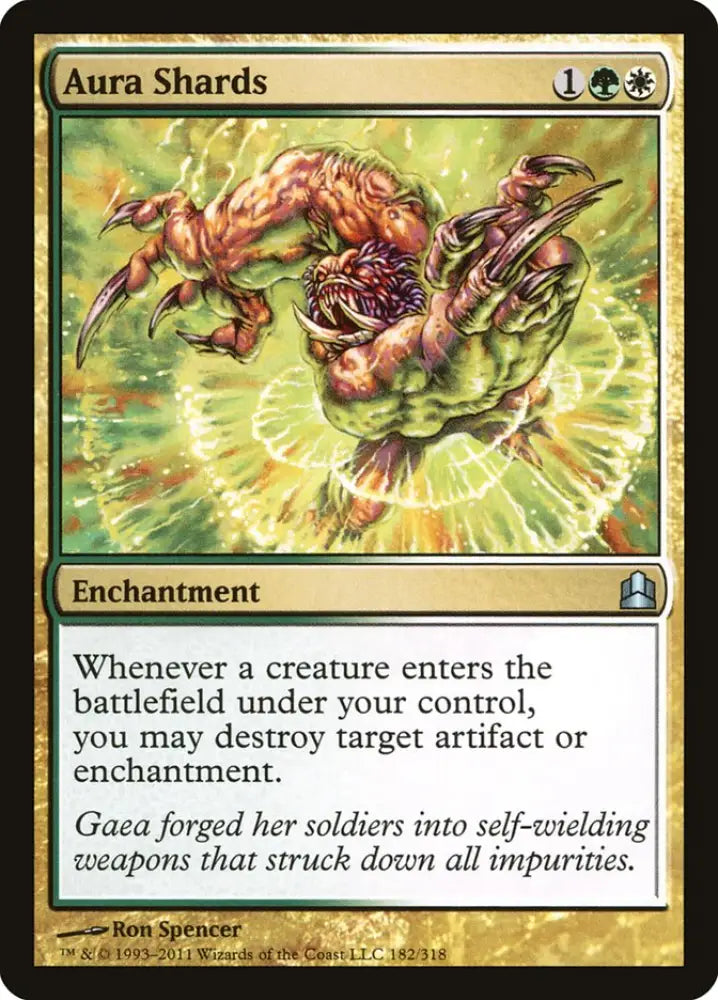 Aura Shards [Commander 2011] - MTG Single