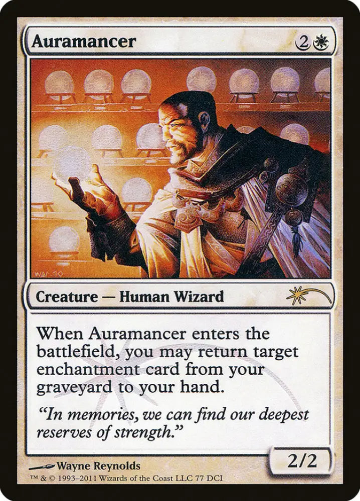 Auramancer [Wizards Play Network 2011] - MTG Single