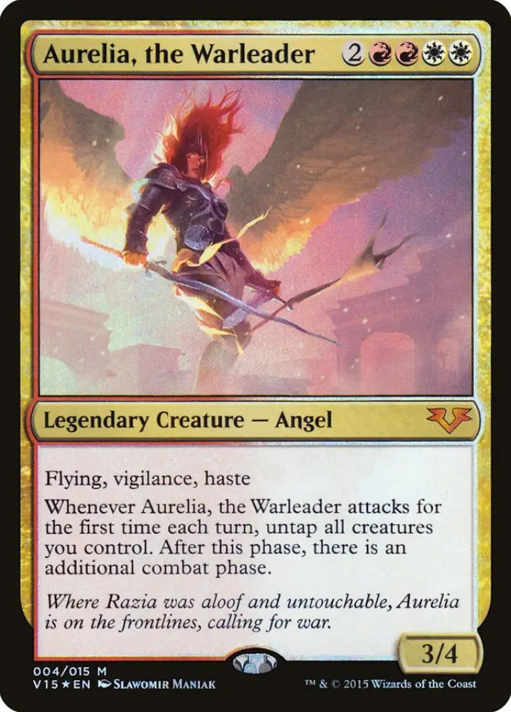 Aurelia the Warleader [From the Vault: Angels] - MTG Single